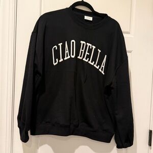 Reflex Black Crewneck Sweatshirt